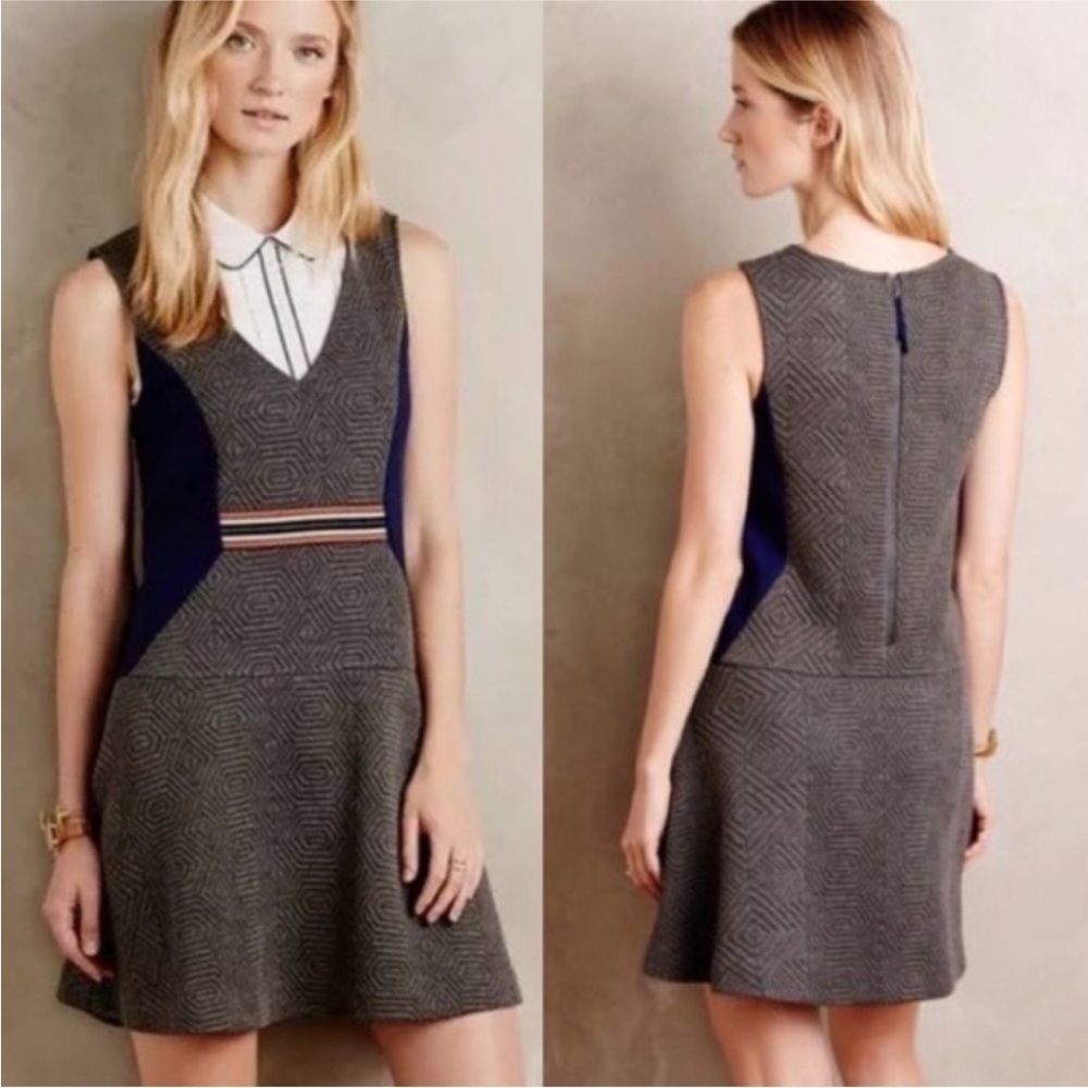 Maeve By Anthropologie Ludlow Quilted Dress Size Small